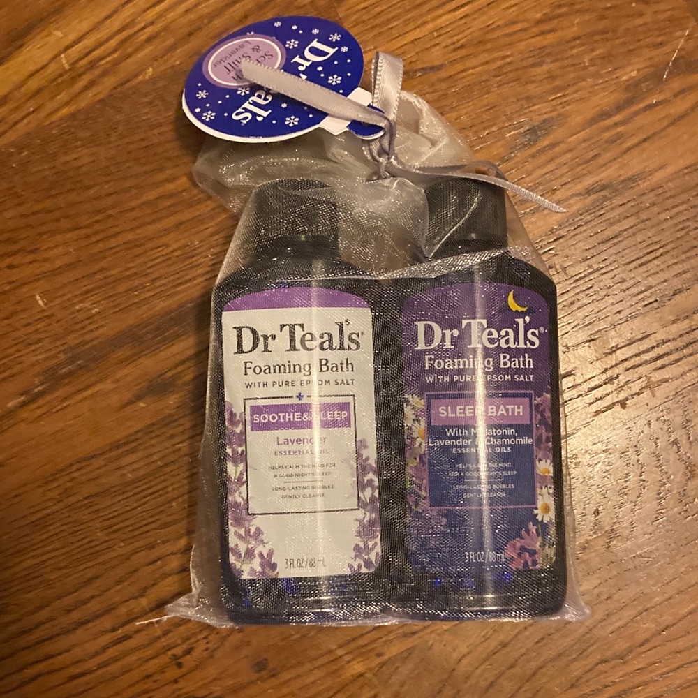 Lavender & Chamomile Foaming Bath Set